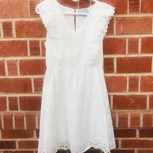 White Mini Dress, Small